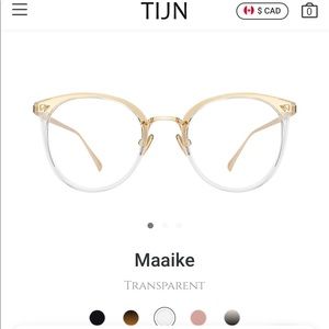 TIJN Maaike Transparent glasses